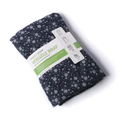 Insect Shield Wildflower Wrap Scarf Navy