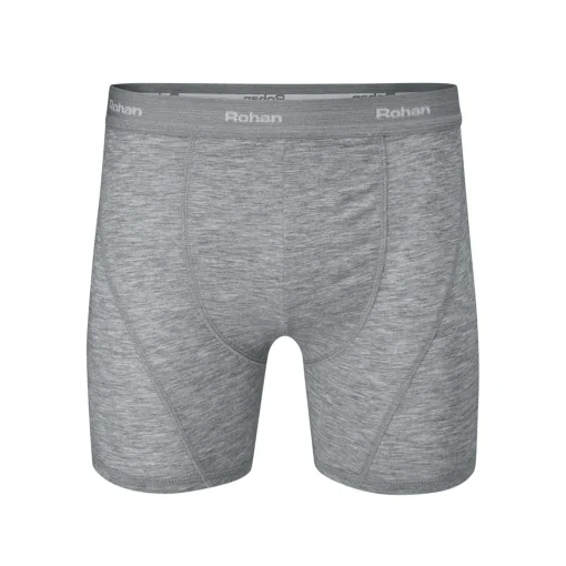 Men'S Aether Boxers Mid Grey Marl