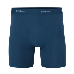 Men'S Aether Boxers With Fly Opening Peninsula Blue