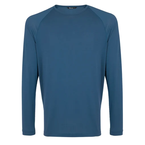 Men'S Aether Long Sleeve T Peninsula Blue