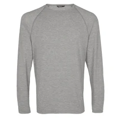 Men'S Aether Long Sleeve T Mid Grey Marl