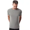 Men'S Aether Short Sleeve T Mid Grey Marl