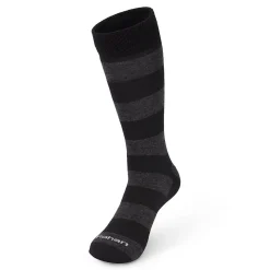 Men'S Alltime Socks Black/Grey Stripe