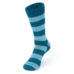 Men'S Alltime Socks Teal Stripe