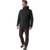 Men'S Aran Waterproof Jacket Black