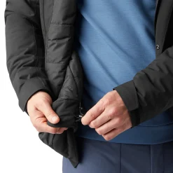 Men'S Aran Waterproof Jacket Black