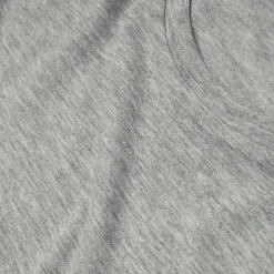 Men'S Basis Long Sleeve T Mid Grey Marl