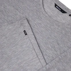 Men'S Basis Short Sleeve T Mid Grey Marl
