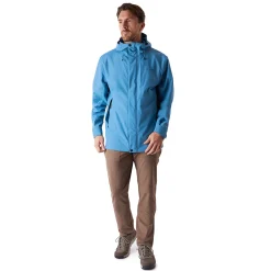 Men'S Brecon Waterproof Jacket Island Blue