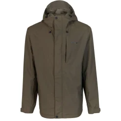 Men'S Brecon Waterproof Jacket Dark Olive Brown
