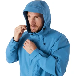 Men'S Brecon Waterproof Jacket Island Blue
