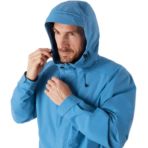 Men'S Brecon Waterproof Jacket Island Blue