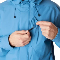 Men'S Brecon Waterproof Jacket Island Blue