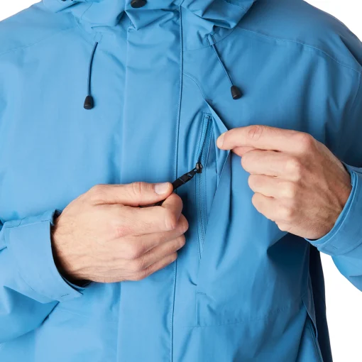 Men'S Brecon Waterproof Jacket Island Blue