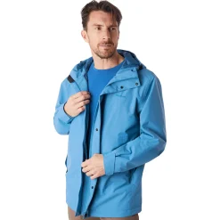 Men'S Brecon Waterproof Jacket Island Blue