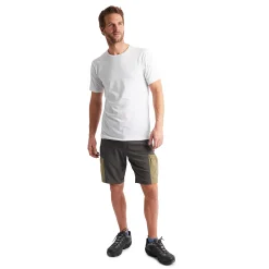 Men'S Explore Shorts Dark Olive Brown/Umber Green