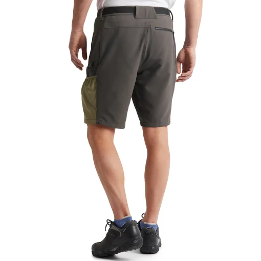 Men'S Explore Shorts Dark Olive Brown/Umber Green