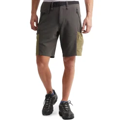 Men'S Explore Shorts Dark Olive Brown/Umber Green