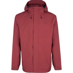 Men'S Farne Waterproof Jacket Auburn Red