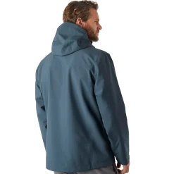 Men'S Farne Waterproof Jacket Storm Blue