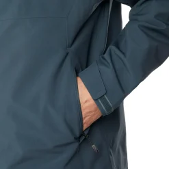 Men'S Farne Waterproof Jacket Storm Blue