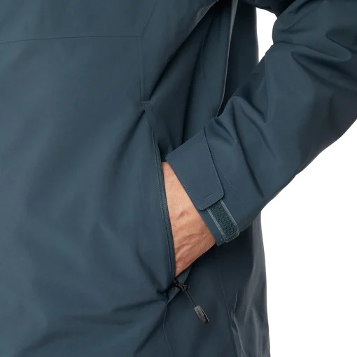 Men'S Farne Waterproof Jacket Storm Blue