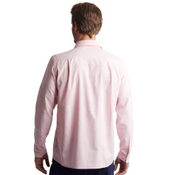 Men'S Finchley Long Sleeve Shirt Light Pink Oxford