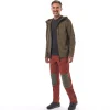 Men'S Fjell Trousers Earth Red/Dark Olive Brown