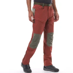 Men'S Fjell Trousers Earth Red/Dark Olive Brown