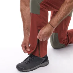 Men'S Fjell Trousers Earth Red/Dark Olive Brown
