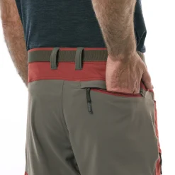 Men'S Fjell Trousers Earth Red/Dark Olive Brown