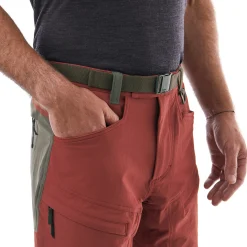 Men'S Fjell Trousers Earth Red/Dark Olive Brown