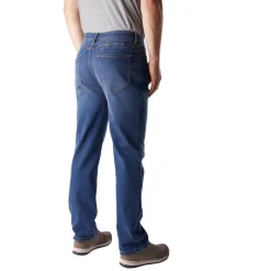 Men'S Flex Classic Fit Jeans Mid Denim
