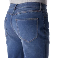 Men'S Flex Classic Fit Jeans Mid Denim