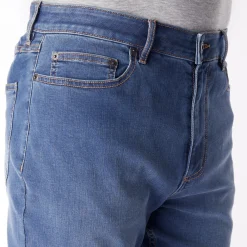 Men'S Flex Classic Fit Jeans Mid Denim