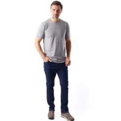 Men'S Flex Tapered Fit Jeans Dark Denim