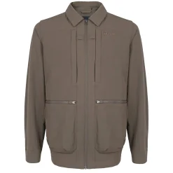 Men'S Frontier Jacket Dark Olive Brown