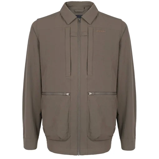 Men'S Frontier Jacket Dark Olive Brown