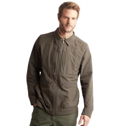 Men'S Frontier Jacket Dark Olive Brown