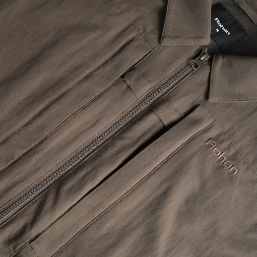 Men'S Frontier Jacket Dark Olive Brown