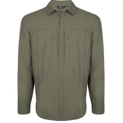 Men'S Frontier Long Sleeve Shirt District Green