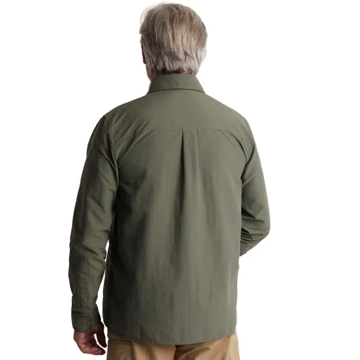 Men'S Frontier Long Sleeve Shirt District Green