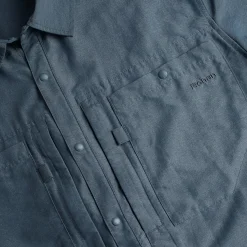 Men'S Frontier Short Sleeve Shirt Slate Grey Marl