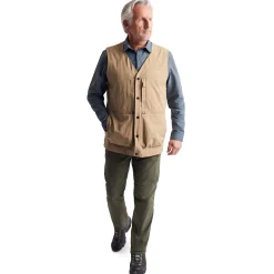 Men'S Frontier Vest Stone