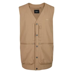 Men'S Frontier Vest Stone