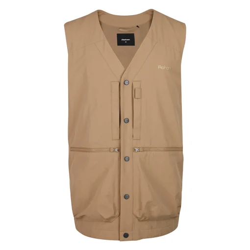 Men'S Frontier Vest Stone