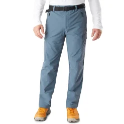 Men'S Glen Cargo Trousers Slate Grey