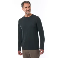 Men'S Global Long Sleeve T True Navy