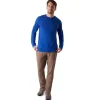 Men'S Global Long Sleeve T Ridge Blue