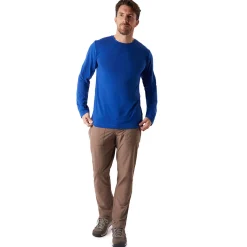 Men'S Global Long Sleeve T Ridge Blue